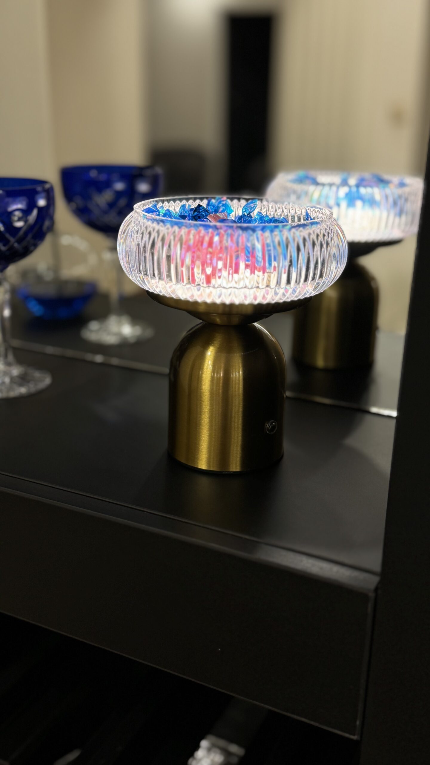 شکلات خوری چراغدار سه حالته لمسی کد 5010106 - Image 3